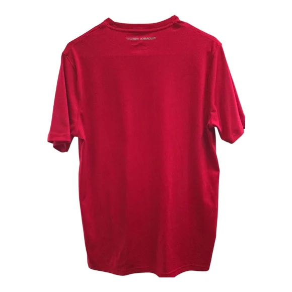 Under Armour Men's Vibrant Red Short Sleeve Tee SM - Picture 2 of 3
